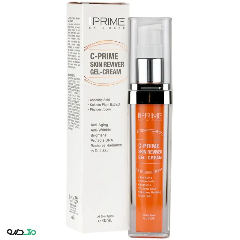 ژل کرم ضد چروک و روشن کننده پوست سی پریم